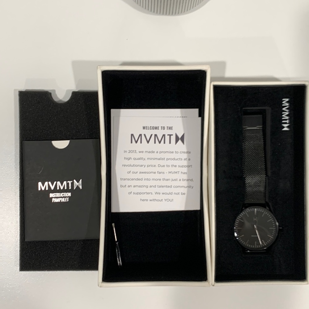 MVMT black watch
